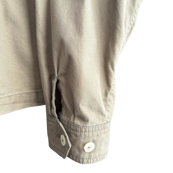 Polo Ralph Lauren Vintage Hooded Jacket In Army Green Zip-up Jacket Size XL - Picture 4 of 9